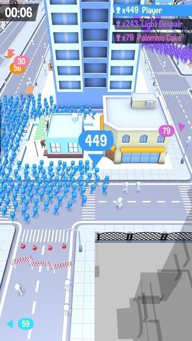 拥挤城市楼道