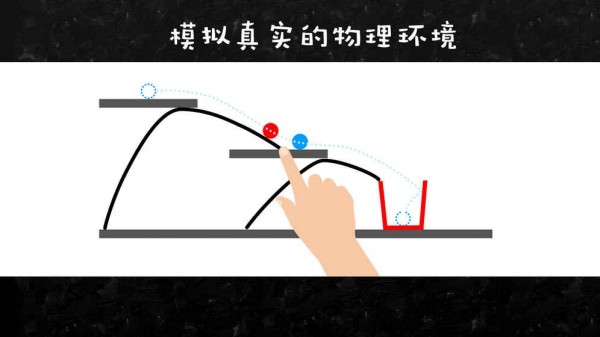 物理划线球球