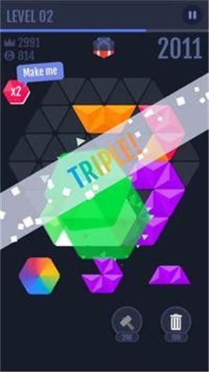 六边形益智消除