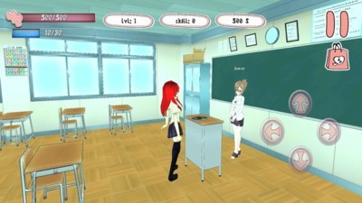 动漫校园生活模拟器3d