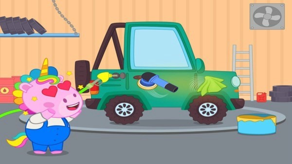 儿童洗车
