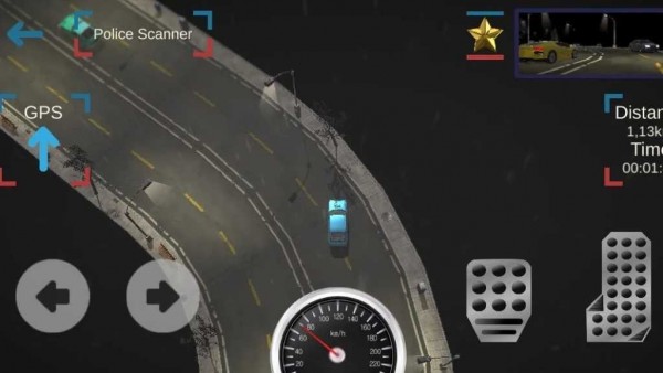逃离警察急速追踪
