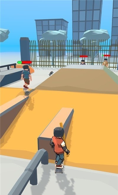 滑板冲刺3D